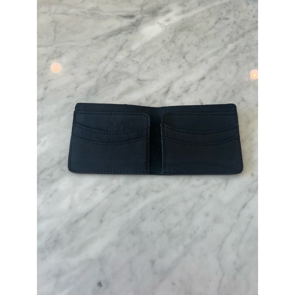 Flint and Tinder (Huckberry) Black Leather Wallet - Picture 7 of 11